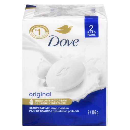 Picture of DOVE BAR SOAP - WHITE 2X106GR