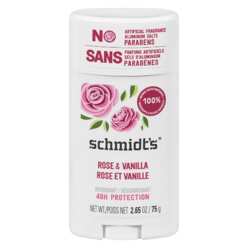 Picture of SCHMIDTS ROSE + VANILLA DEODORANT STICK 75GR