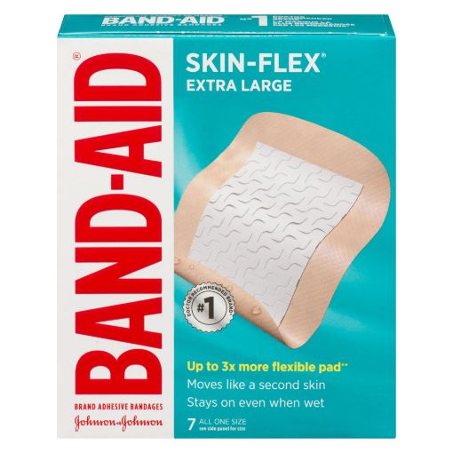 Picture of BAND-AID BANDAGE - SKIN FLEX JUMBO XL 7S