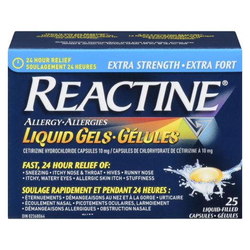 Picture of REACTINE LIQUID GELS - EXTRA STRENGTH 25S                                  