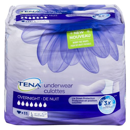 Picture of TENA OVERNIGHT UNDERWEAR - LARGE 11S                                       