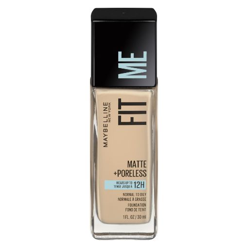 Picture of MAYBELLINE FIT ME MATTE + PORELESS FOUNDATION - NUDE BEIGE 125 30ML        