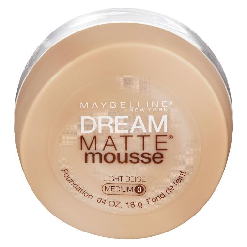 Picture of MAYBELLINE DREAM MATTE MOUSSE MAKE UP - LIGHT BEIGE                        