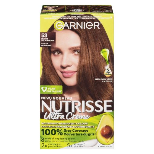 Picture of GARNIER NUTRISSE HAIR COLOUR - CHESTNUT #53                                