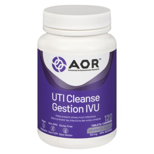 Picture of AOR UTI CLEANSE CURE IVU - TABLETS 100MG 120S