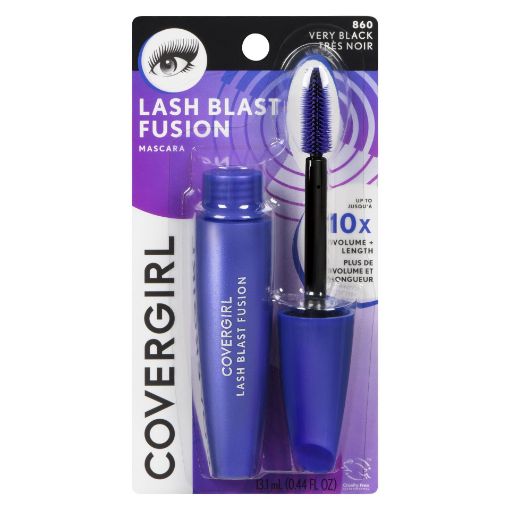 Picture of COVERGIRL LASH BLAST FUSION MASCARA - VERY BLACK                           