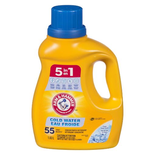 Picture of ARM and HAMMER LAUNDRY DETERGENT - COLD WATER CLEAN FRESH 1.63LT