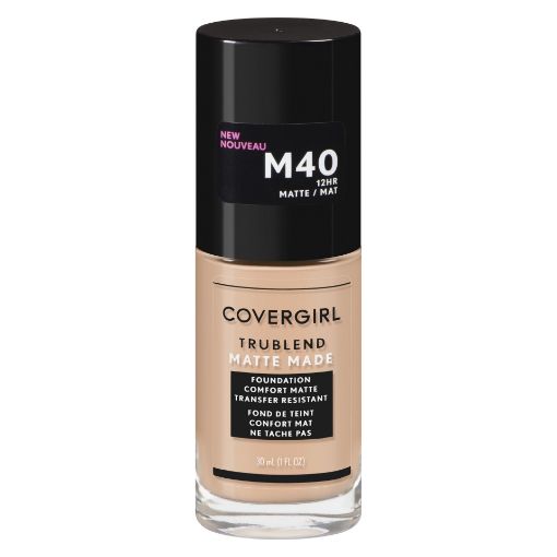 Picture of COVERGIRL TRUBLEND MATTE LIQUID MAKEUP - M40 WARM NUDE                     