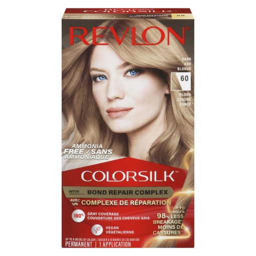 Picture of REVLON COLORSILK BOND REPAIR HAIR COLOUR - DARK ASH BLONDE
