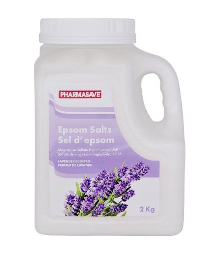 Picture of PHARMASAVE EPSOM SALTS - LAVENDER SCENTED 2KG